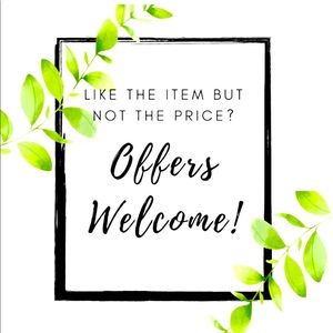 Always excepting offer!